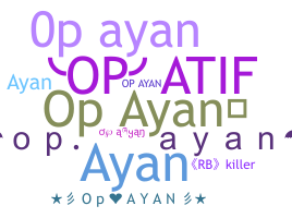 Ник - OpAyan