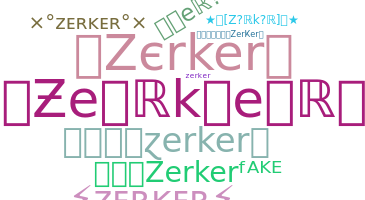 Ник - Zerker