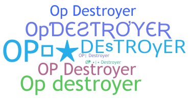 Ник - Opdestroyer