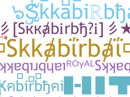 Ник - Skkabirbhai