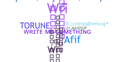 Ник - Writemesomething