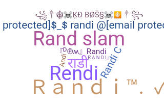 Ник - Randi