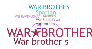Ник - warbrothers