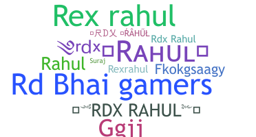 Ник - RdxRahul