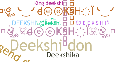 Ник - Deekshi