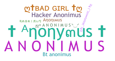 Ник - Anonimus