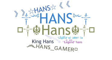 Ник - Hans
