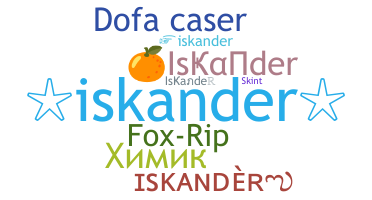 Ник - Iskander