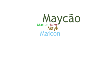 Ник - Maycon