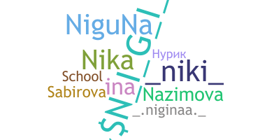 Ник - Nigina