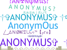 Ник - Anonymus