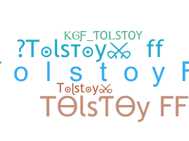 Ник - Tolstoy