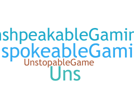 Ник - UnspeakableGaming