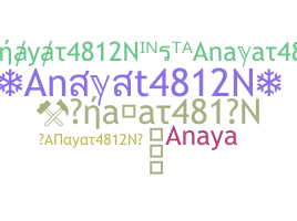 Ник - Anayat4812N