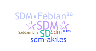 Ник - SDM