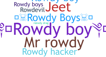 Ник - RowdyBoy