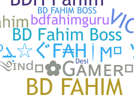 Ник - bdFAHIM