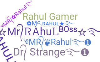 Ник - MRrahul