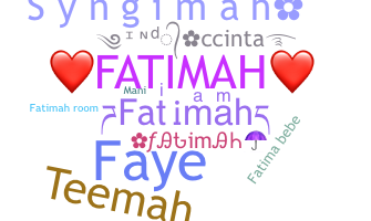 Ник - Fatimah
