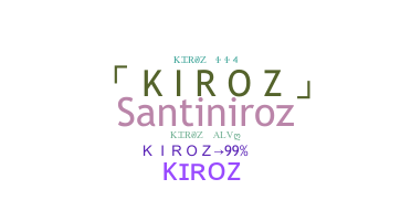 Ник - kiroz