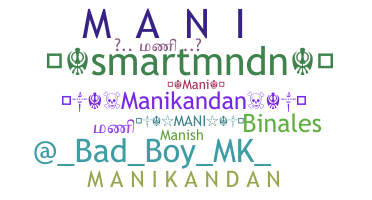 Ник - Manikandan
