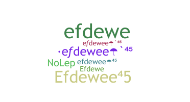 Ник - efdewee45