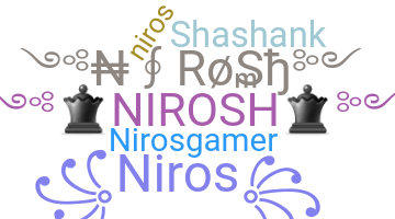Ник - Nirosh