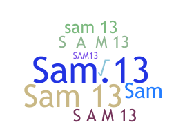 Ник - Sam13