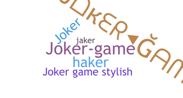 Ник - JokerGame