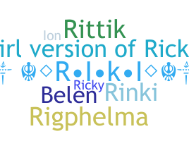 Ник - Rikki