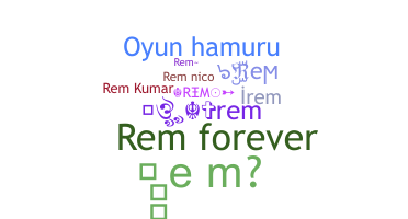 Ник - Rem