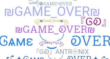 Ник - GameOver