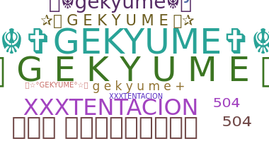 Ник - Gekyume