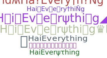 Ник - HaiEverything