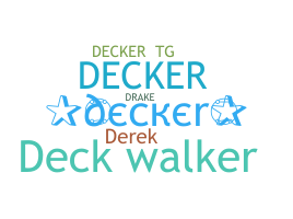 Ник - Decker