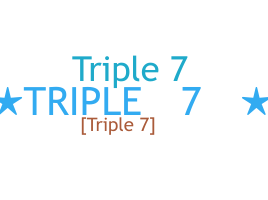 Ник - Triple7