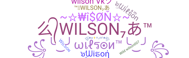 Ник - Wilson