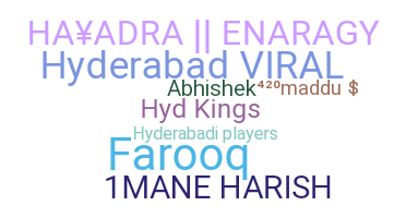 Ник - Hyderabad