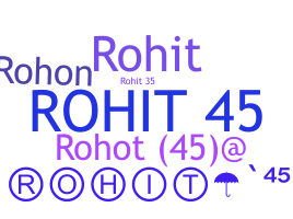 Ник - Rohit45