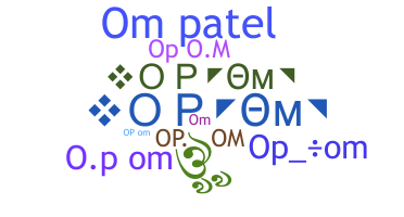 Ник - Opom