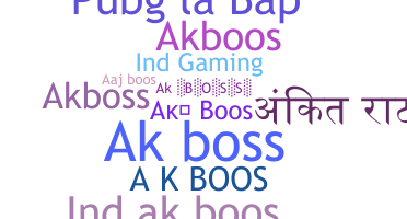 Ник - AkBoos