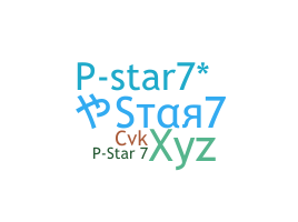 Ник - PStar7