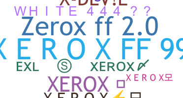 Ник - Xerox