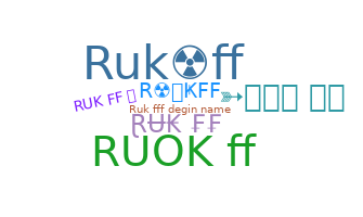 Ник - Rukff