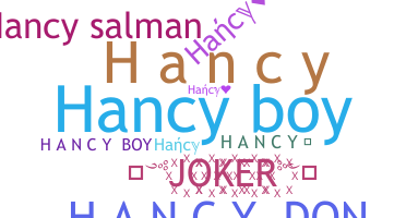 Ник - Hancy