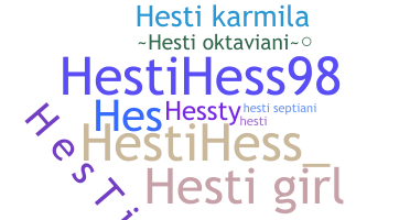 Ник - Hesti