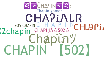 Ник - Chapin