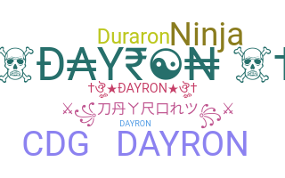 Ник - dayron