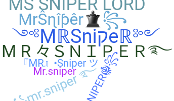 Ник - MrSniper