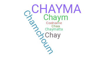 Ник - Chayma